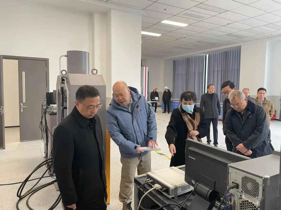 副市長(zhǎng)徐春龍調(diào)研國檢中心項(xiàng)目春節(jié)節(jié)后復(fù)工情況